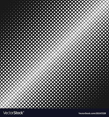Geometric abstract halftone square pattern vector image