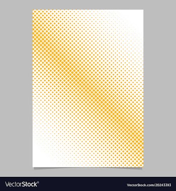 Geometric abstract halftone square pattern vector image