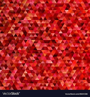 Geometric abstract regular triangle mosaic vector image