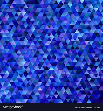 Geometric abstract regular triangle mosaic vector image