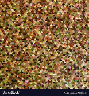 Geometric abstract regular triangle mosaic vector image