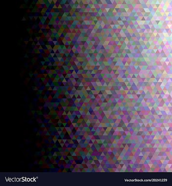 Geometric abstract regular triangle tile pattern vector image