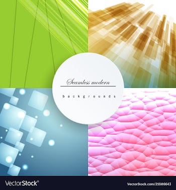Geometric abstract seamless pattern classic vector image