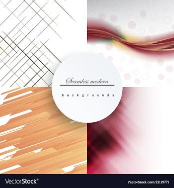 Geometric abstract seamless pattern classic vector image