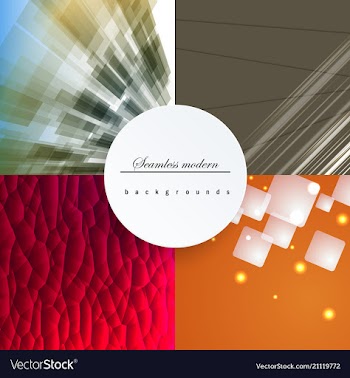 Geometric abstract seamless pattern classic vector image