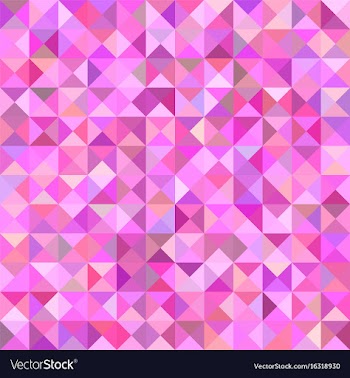 Geometric abstract triangle mosaic pattern vector image