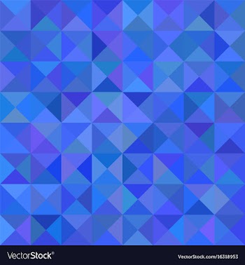 Geometric abstract triangle mosaic pattern vector image