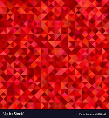Geometric abstract triangle mosaic pattern vector image