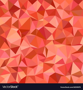 Geometric abstract triangle tiled pattern vector image