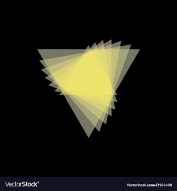 geometric abstraction in the form of triangles