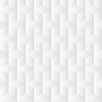 Geometric background in white cube patterns | Free stock illustration | High Resolution graphic