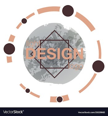 Geometric background template for covers flyers vector image