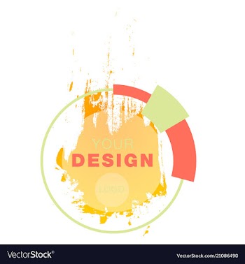 Geometric background template for covers flyers vector image