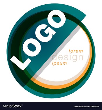 Geometric background template for covers flyers vector image