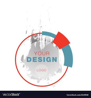 Geometric background template for covers flyers vector image