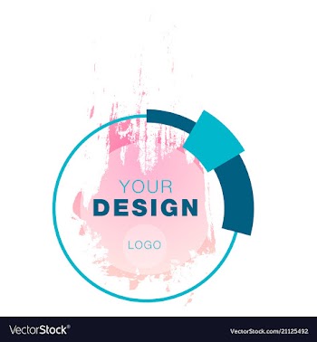 Geometric background template for covers flyers vector image
