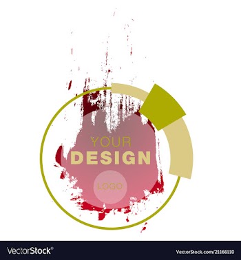 Geometric background template for covers flyers vector image