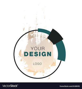 Geometric background template for covers flyers vector image