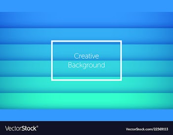 Geometric background with horizontal stripes vector image