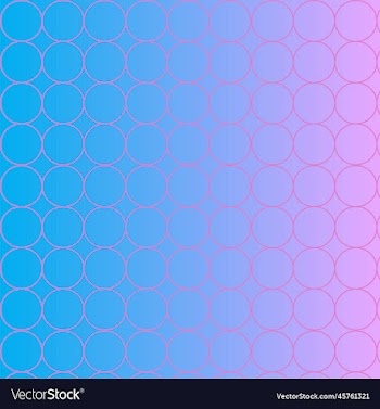 geometric blue and pink
