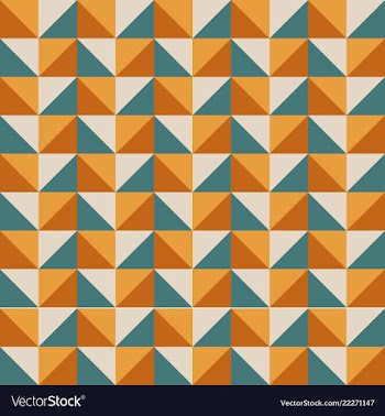 Geometric bright multi colored background vector image