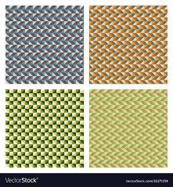 Geometric bright multi colored background vector image