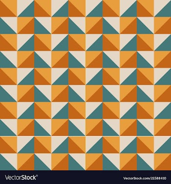 Geometric bright multi colored background vector image