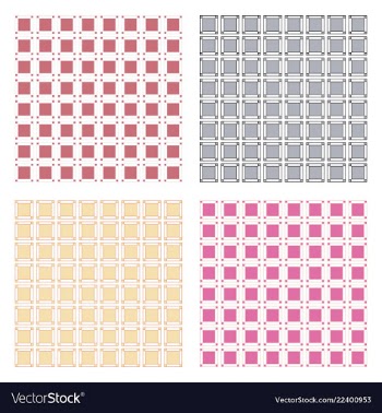 Geometric bright multi colored background vector image