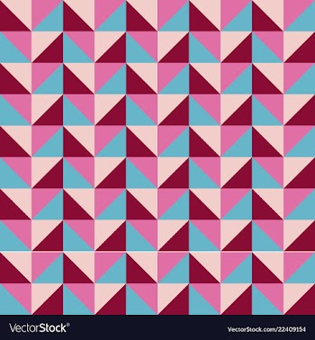 Geometric bright multi colored background vector image