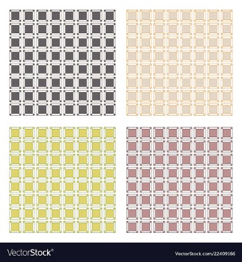 Geometric bright multi colored background vector image