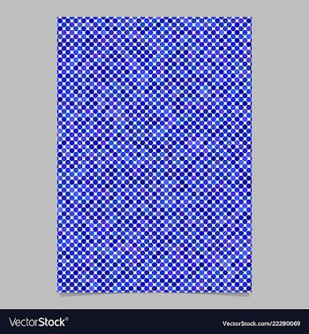 Geometric circle pattern background brochure vector image