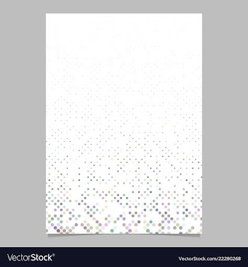 Geometric circle pattern background brochure vector image