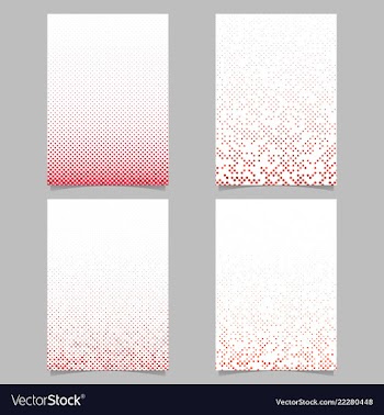 Geometric circle pattern background flyer vector image