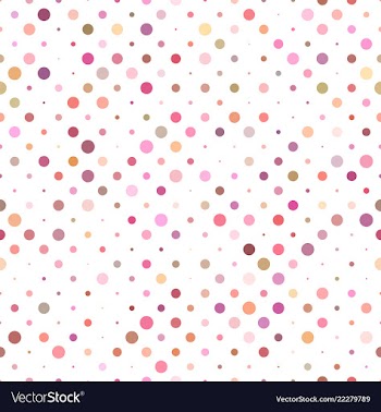 Geometric circle pattern background - seamless vector image