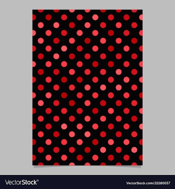Geometric circle pattern page background vector image