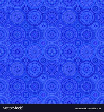 Geometric concentric circle pattern background vector image