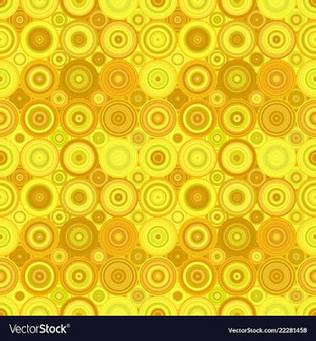 Geometric concentric circle pattern - background vector image