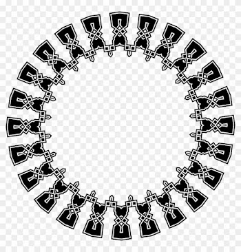 Geometric Corner Multiplied 7 - Border Cool