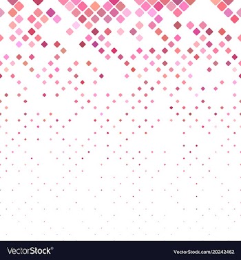 Geometric diagonal rounded square pattern vector image