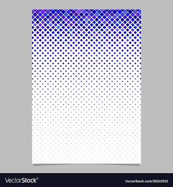 Geometric diagonal rounded square pattern vector image