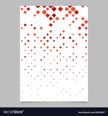 Geometric diagonal square mosaic pattern brochure vector image