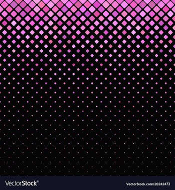 Geometric diagonal square pattern background vector image