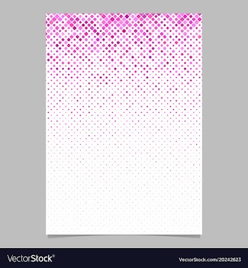 Geometric diagonal square pattern background vector image