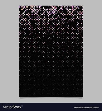 Geometric diagonal square pattern background vector image