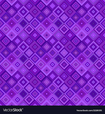 Geometric diagonal square pattern background vector image