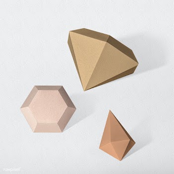 Geometric diamond design background | Free  illustration - 2346617