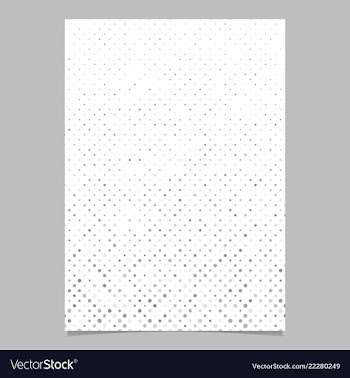 Geometric dot pattern background flyer template vector image