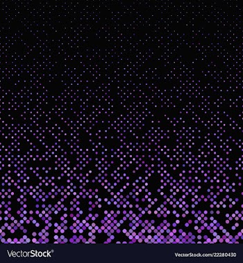 Geometric dot pattern background - from small dots vector image