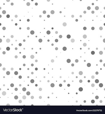Geometric dot pattern background - seamless design vector image