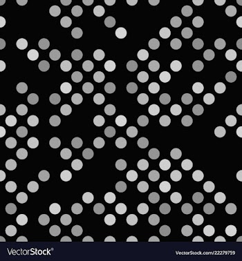 Geometric dot pattern background vector image